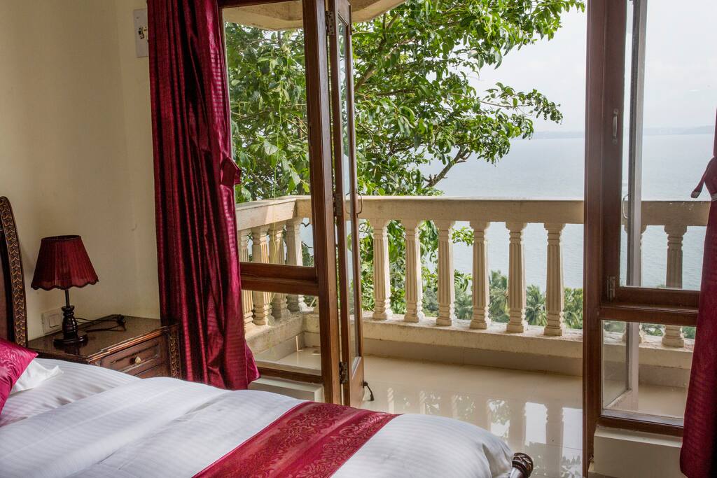 All rooms also have attached balconies
