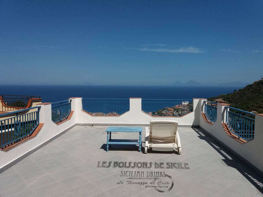 terrazza relax per tutti gli ospiti