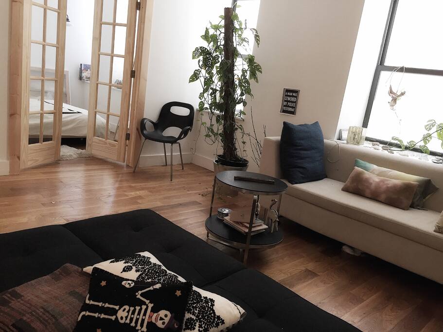 View into the bedroom