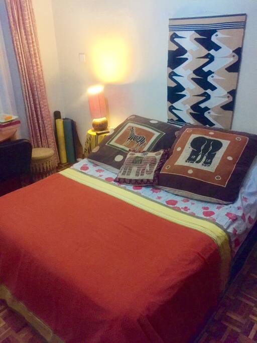 Large bed