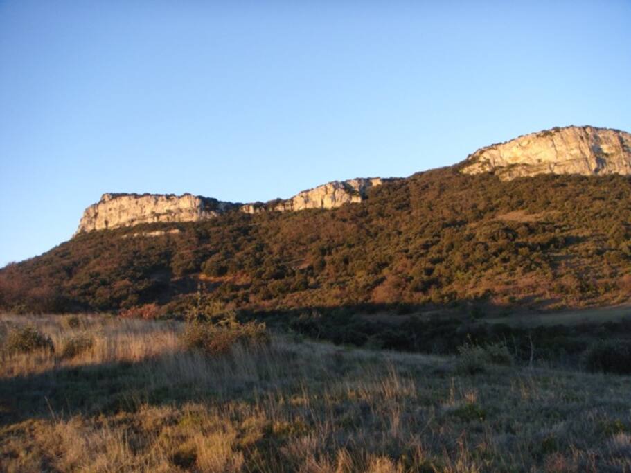 Vue sur le Mont Bouquet