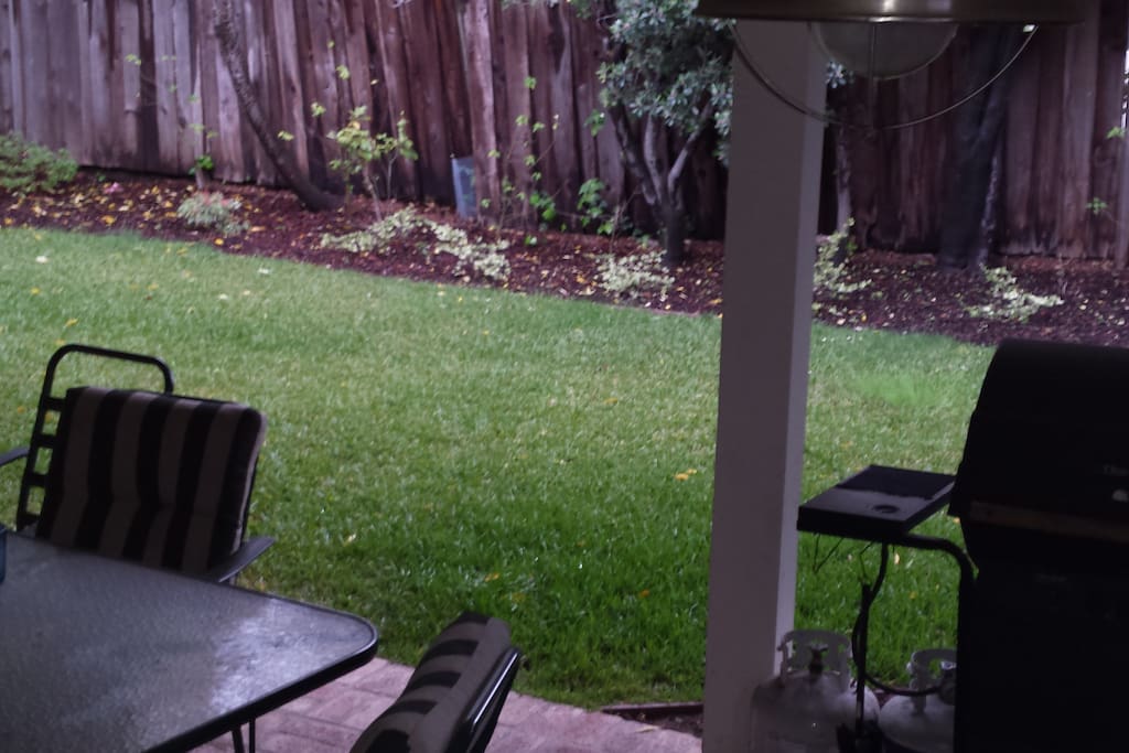 Back patio/BBQ