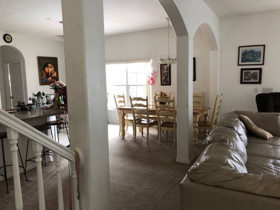 Living-dining room