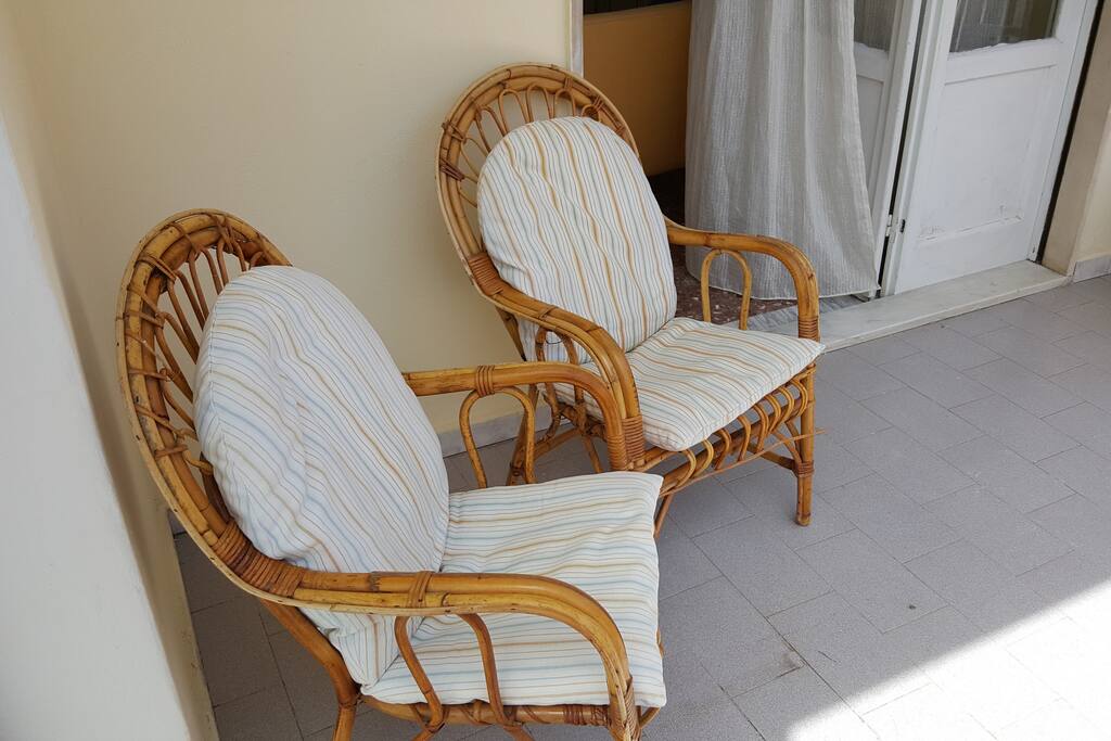 Il balcone del soggiorno