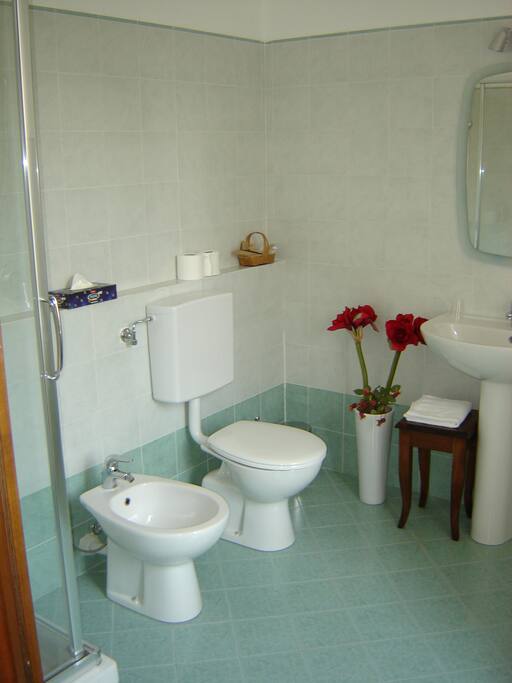 Bagno con doccia
