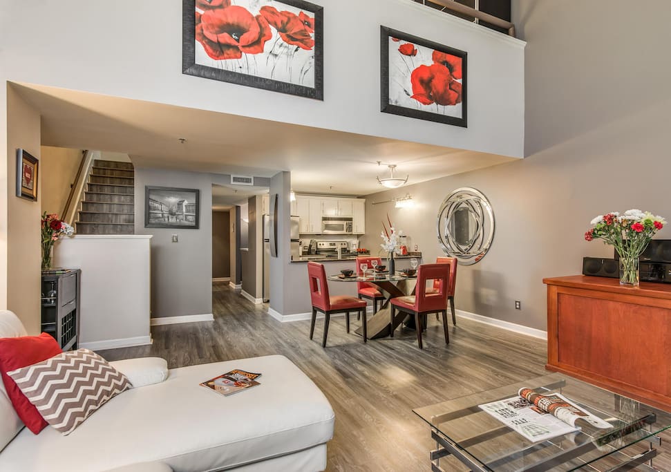 Twins Room is on Lower Floor, Down the Hall, Behind the Kitchen