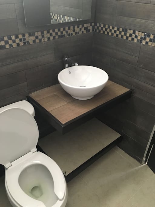 baño completo privado