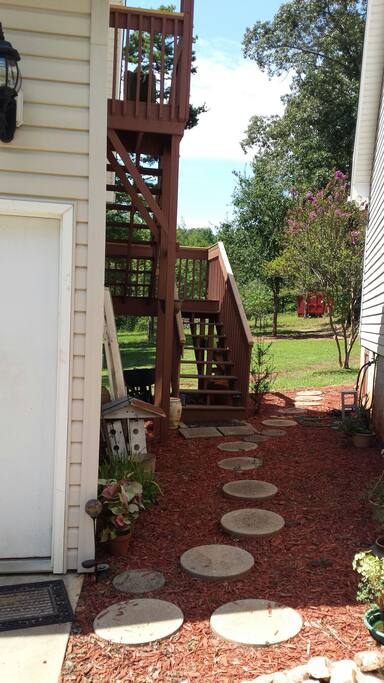 Private entrance