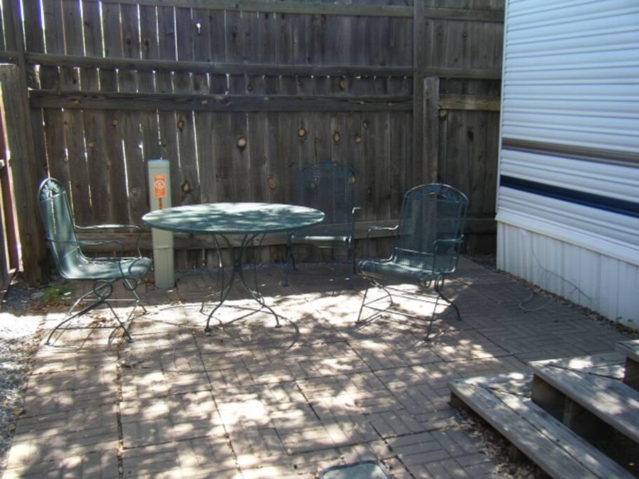 Santa Fe private courtyard
