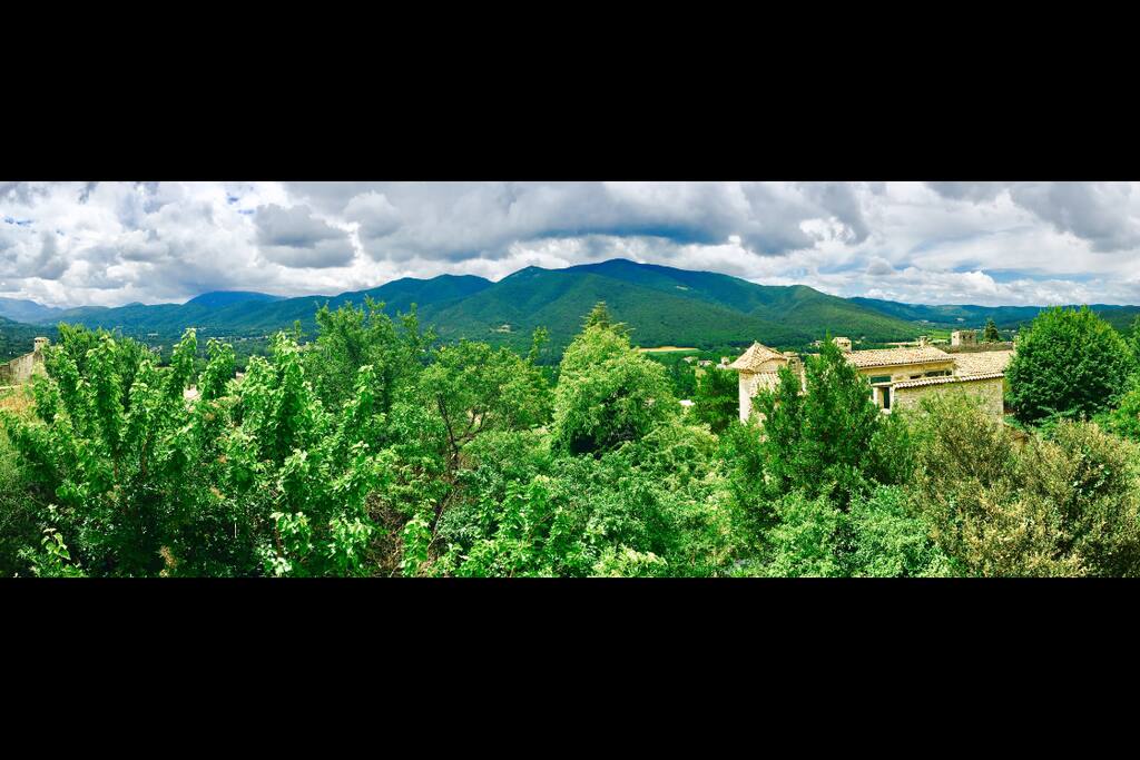 Vue depuis la chambre