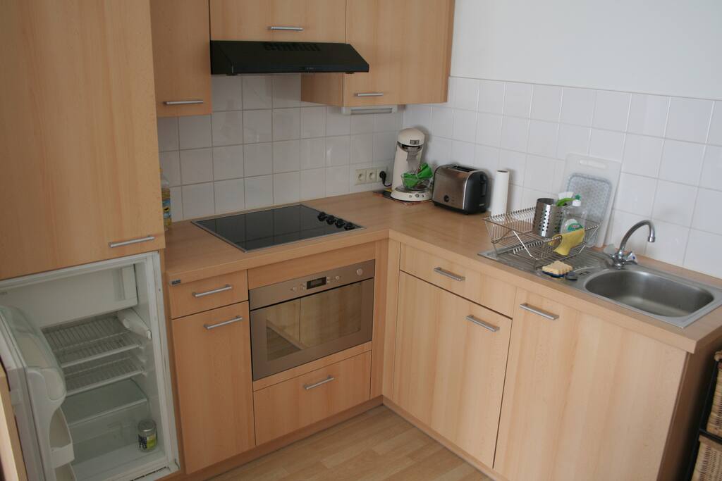 Kitchen. The oven is a microwave (now there's also an electric oven, not in the pic)