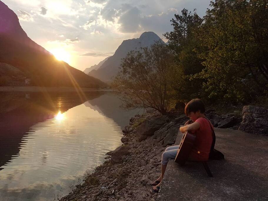 Prelijep zalazak sunca