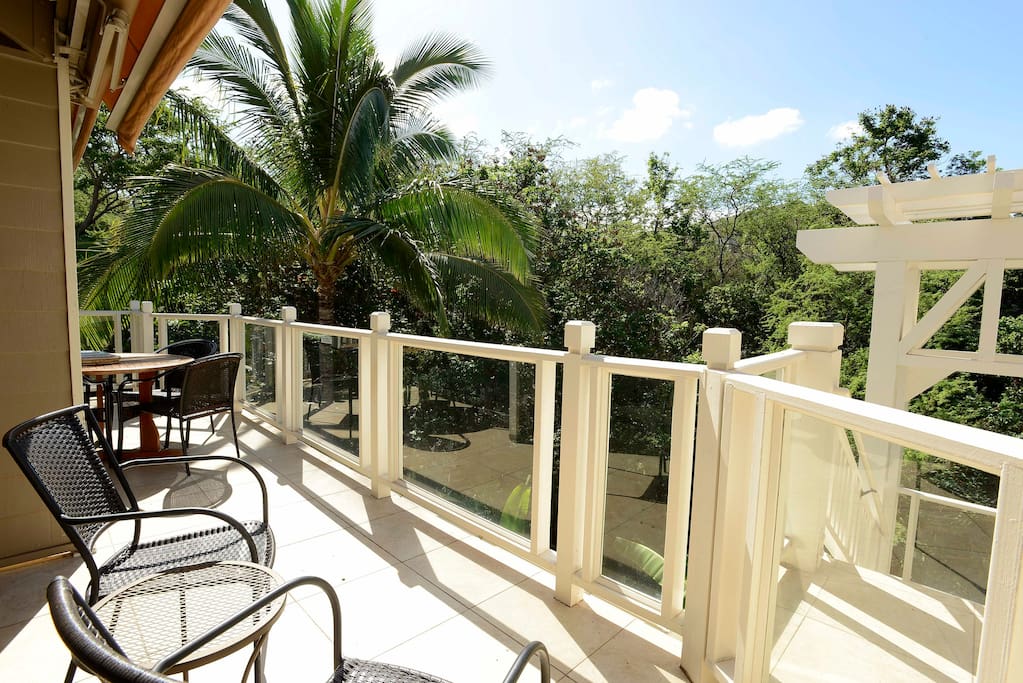 Large Private Lanai Area