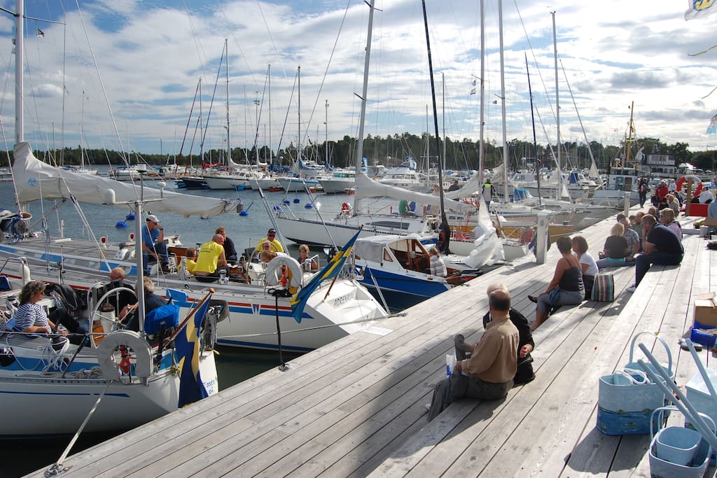 Harbour in summer