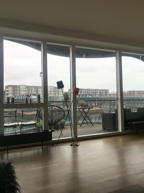 Successful Airbnb property: Great luxury in the habour channel in Vesterbro Kongens Enghave