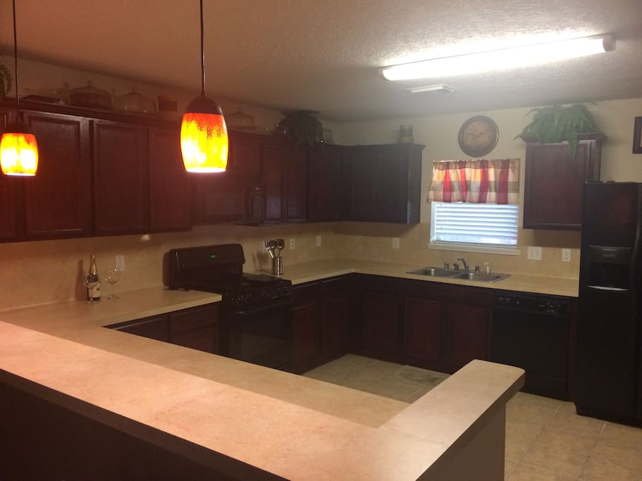 Spacious kitchen