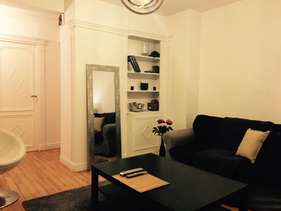 Salon donnant sur balcon