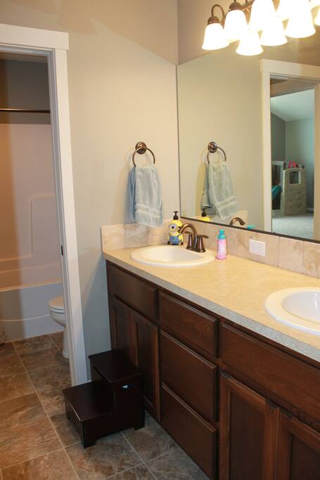 Upstairs Guest Bathroom #1
