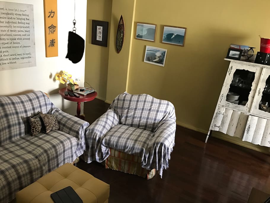 Acomodações da sala de estar