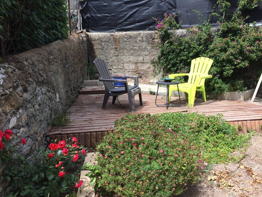 Jardinet privatif