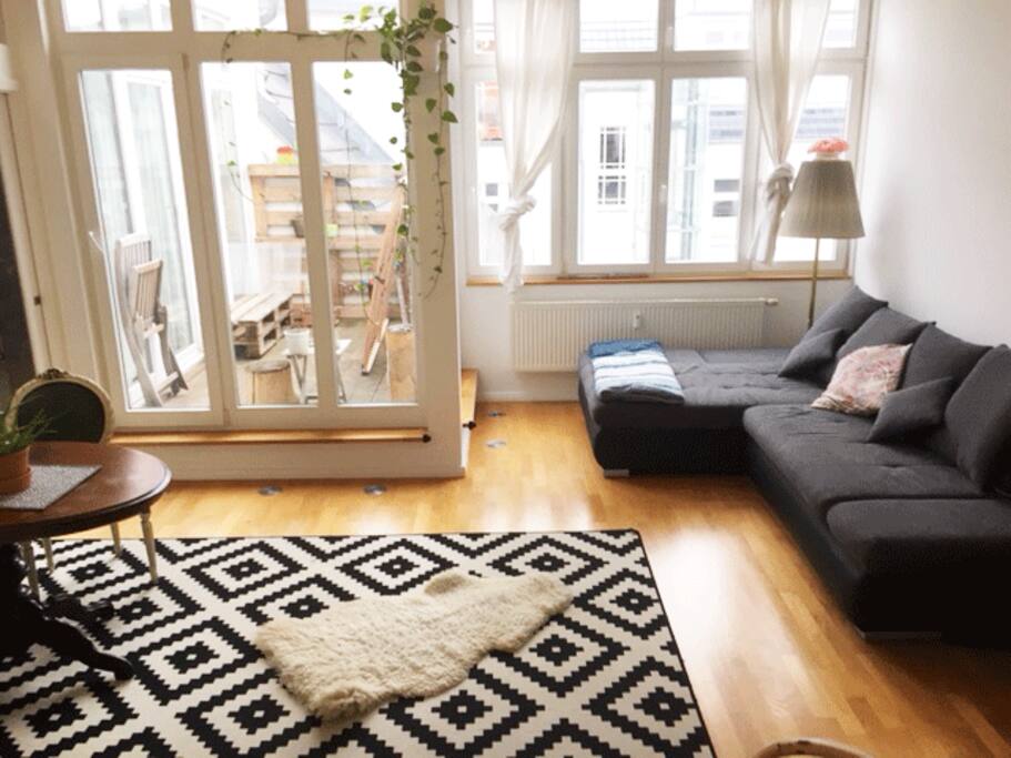 living room + balcony #1