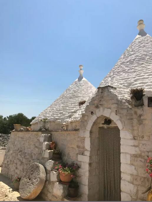 View of the trullo (detail)