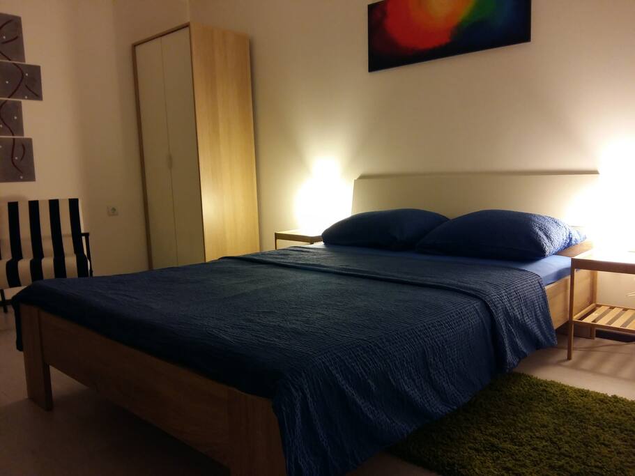 Cozy double bed