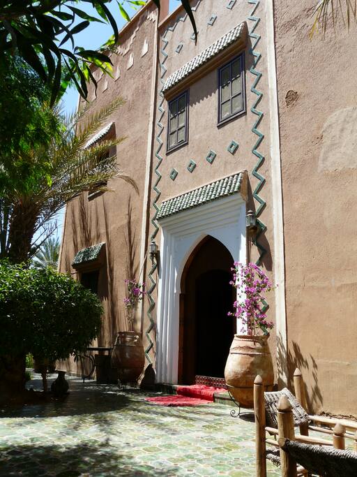 entrée du Riad