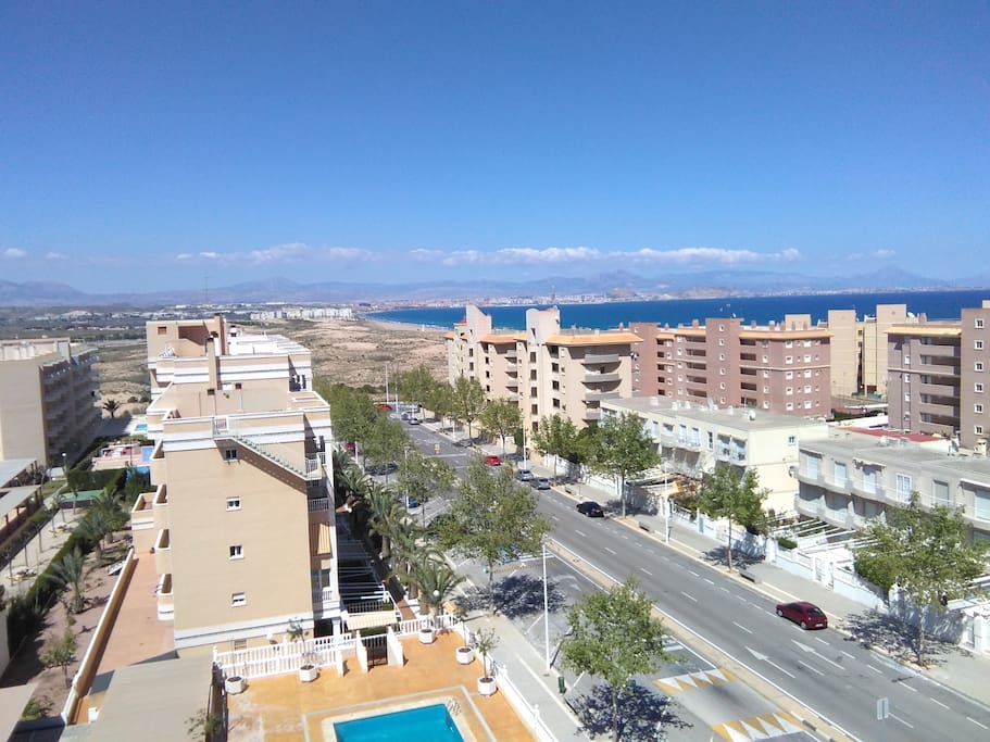 view from the roof