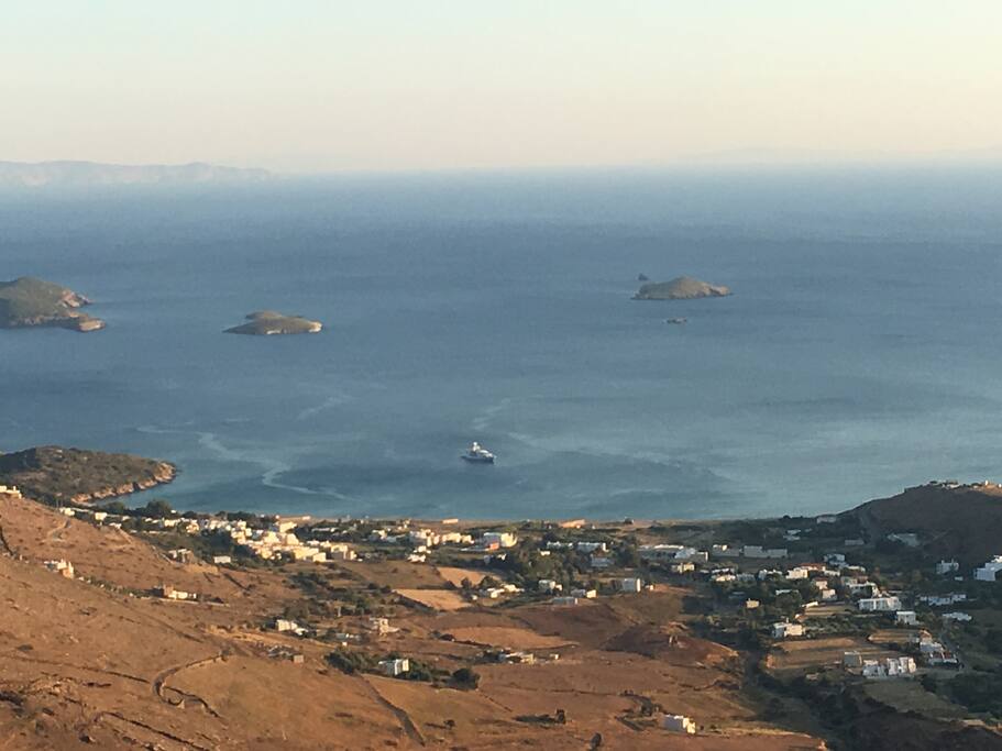 view from the house
