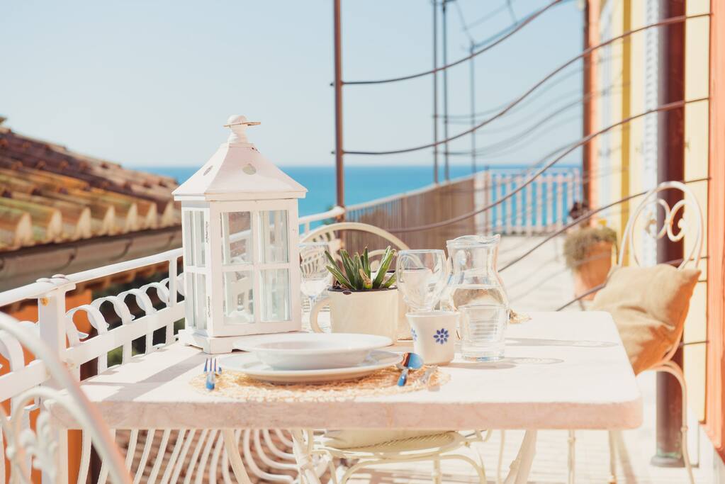 SEA-VIEW FROM THE TERRACE