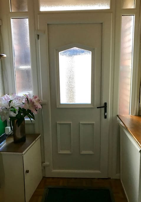 Light and bright hall way