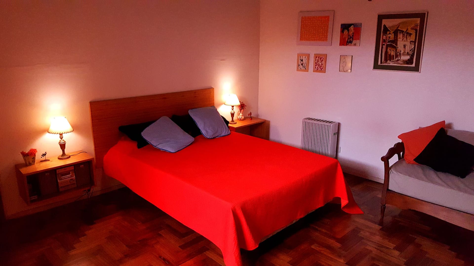Habitación en departamento con 1 dormitorio en Almagro