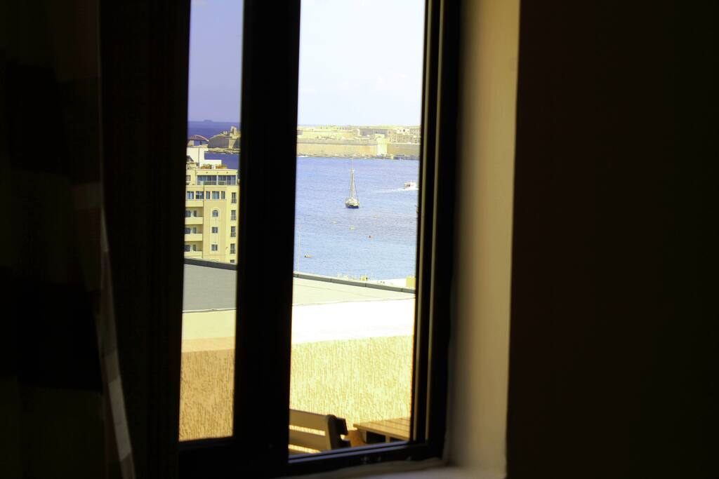 view from the bedroom