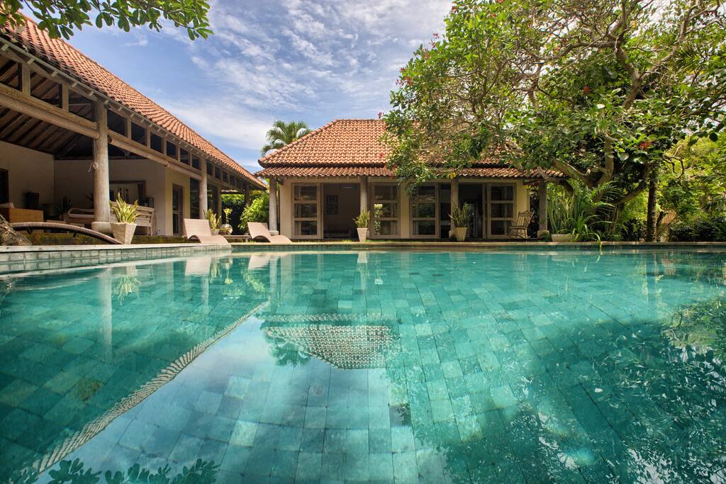 View from the pool