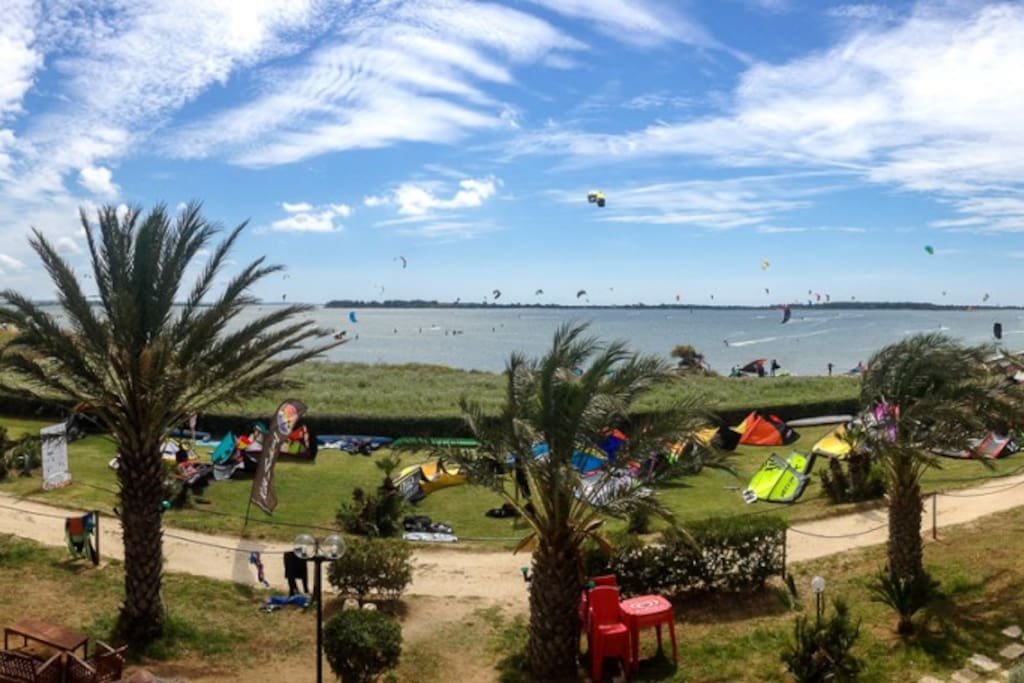 kitesurfers area just 600 mt far from the house