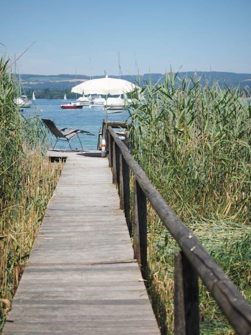 Hauseigener Steg