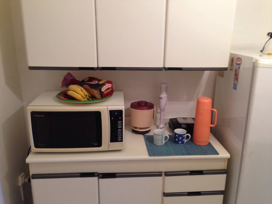 Microwave and various appliances