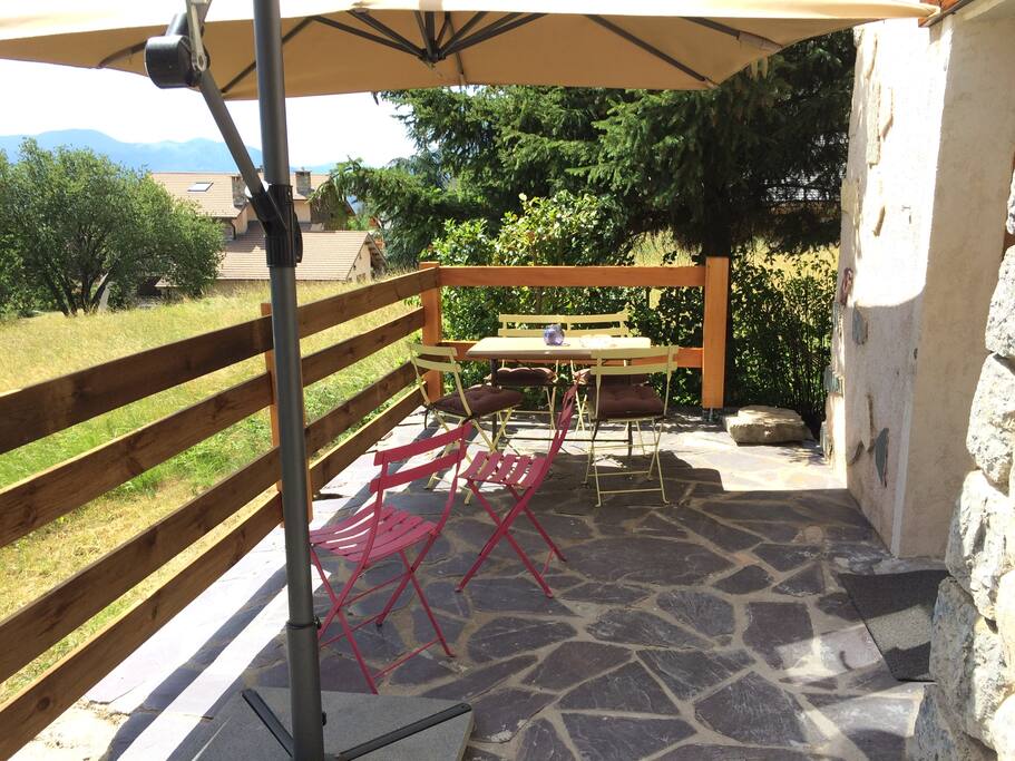 Terrasse privée