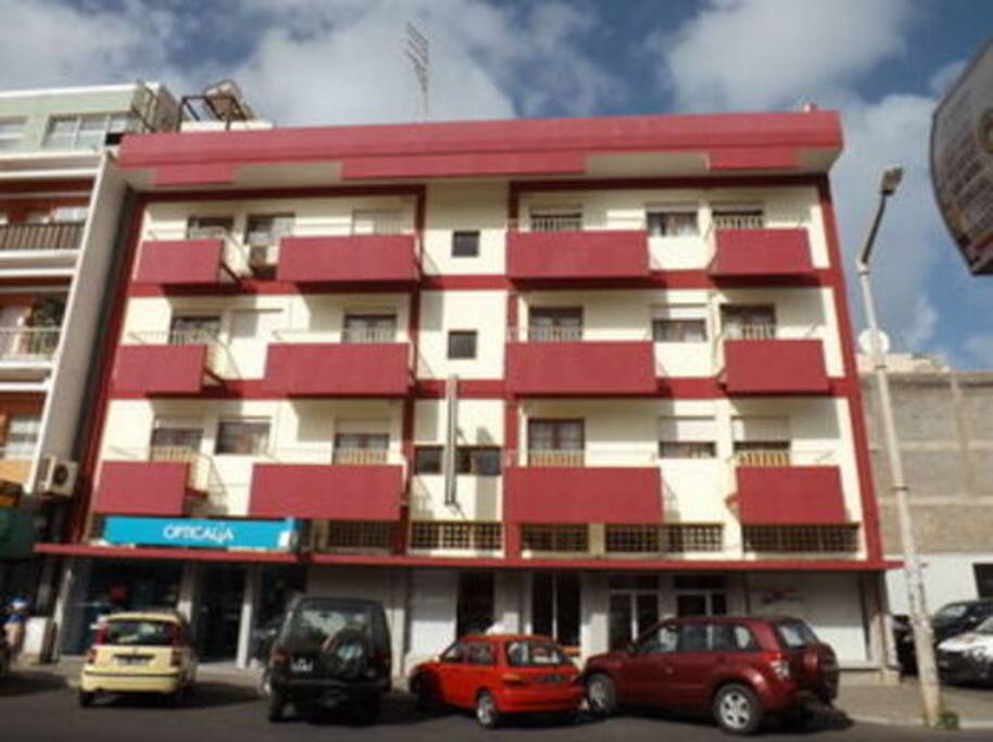 cFrente do hotel