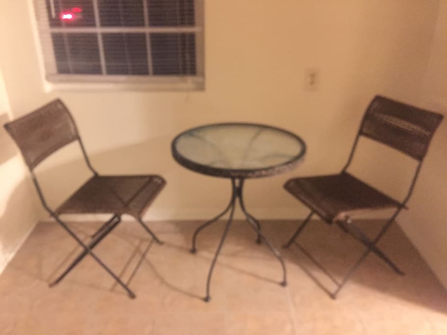 Breakfast area