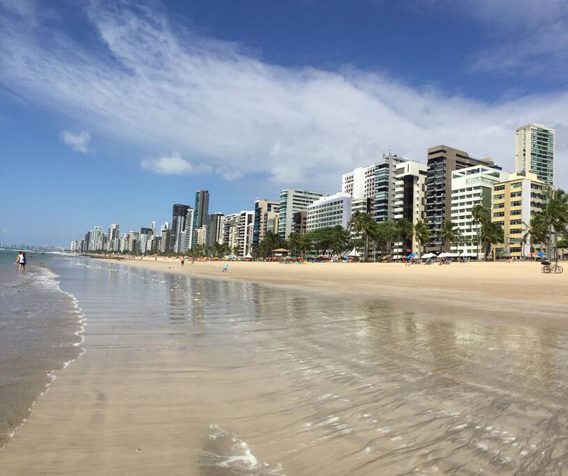 Beach view towards the south