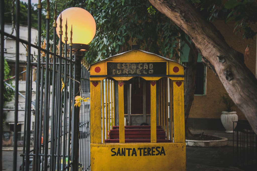 o pitoresco bondinho de Santa Teresa