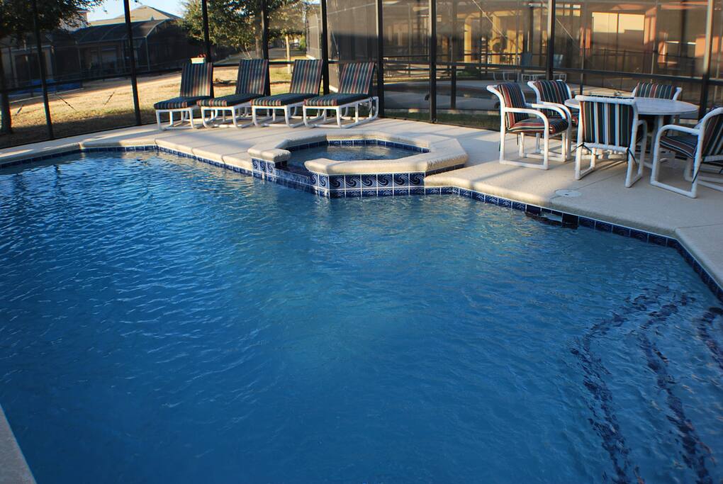 Private pool and spa