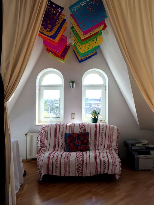The living room