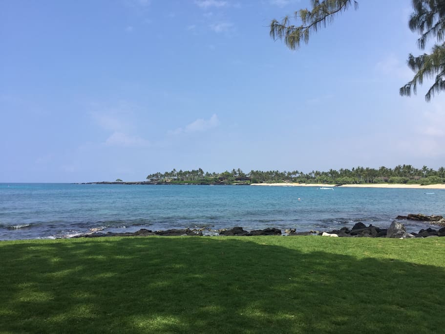Great semi-private beach great for young families and snorkeling, 15 minutes away!
