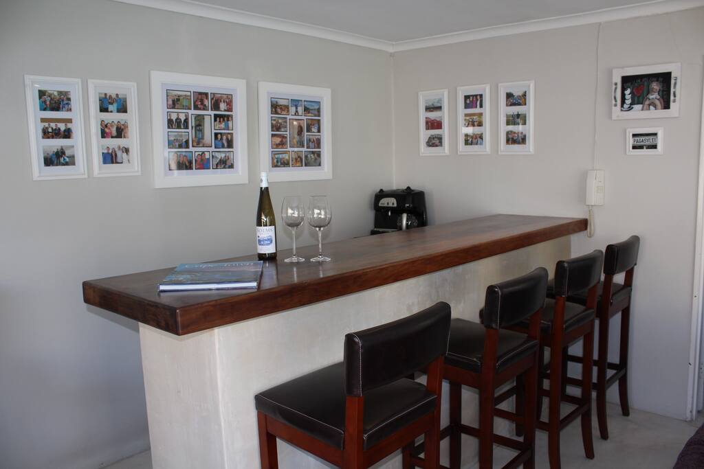 Bar area in Garden Cottage