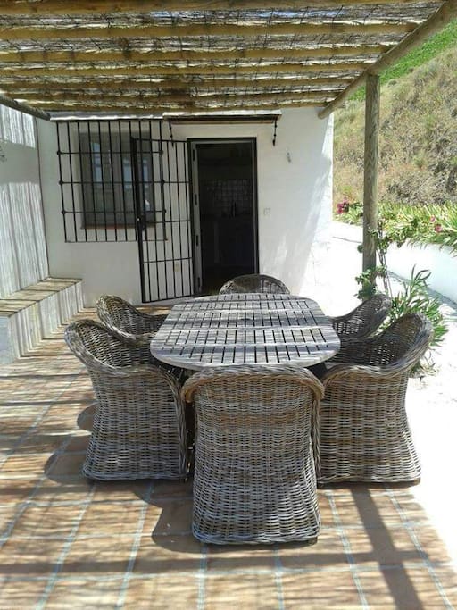 overdekt terras