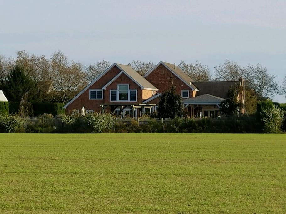 View from behind the farm - Wide open views