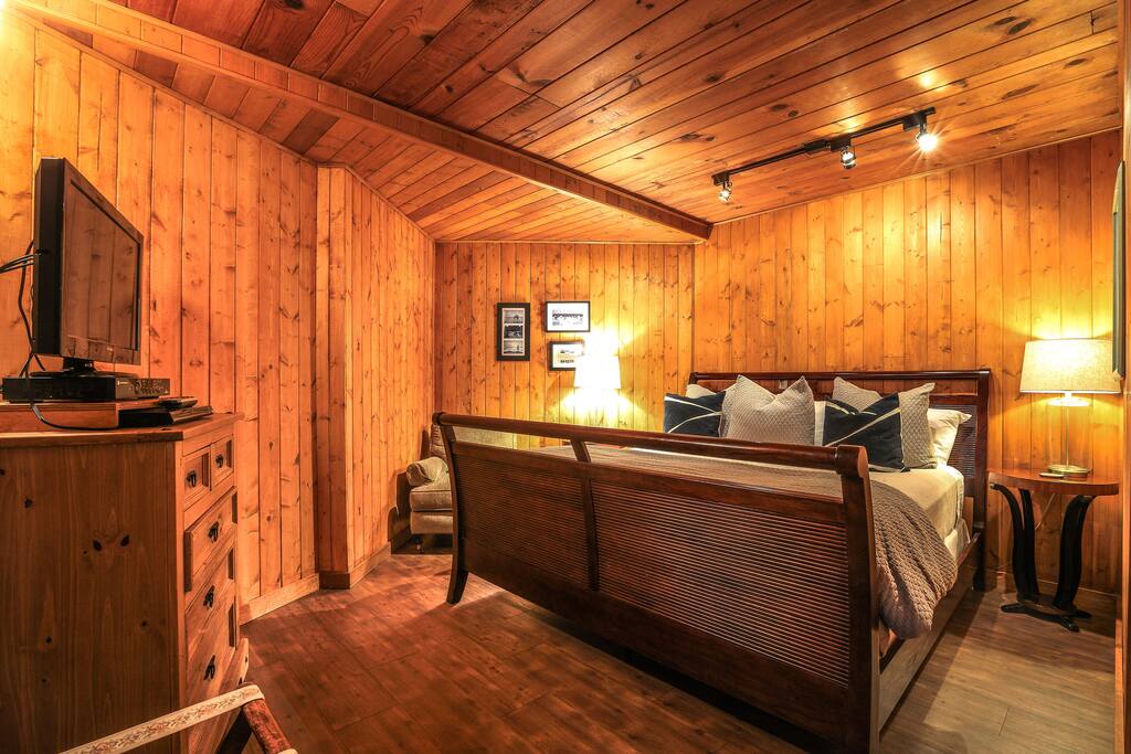 Apartment 3 features a private bedroom with king bed